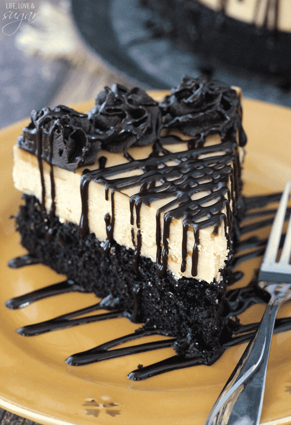 Peanut Butter Chocolate Truffle Cake