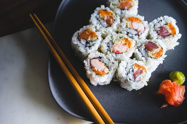 Butter Chicken Sushi