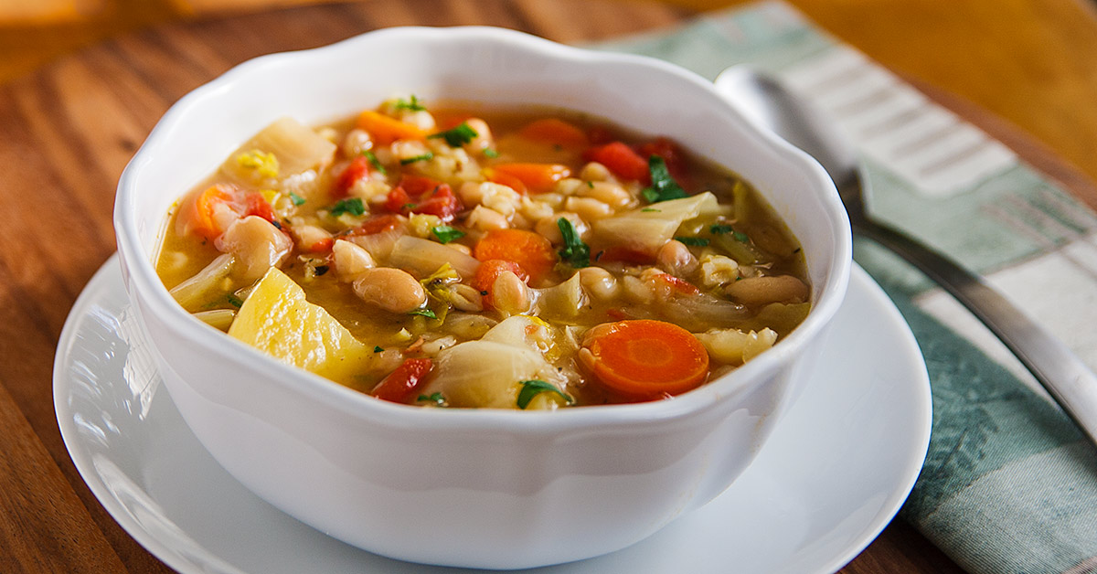Cabbage and White Bean Stew