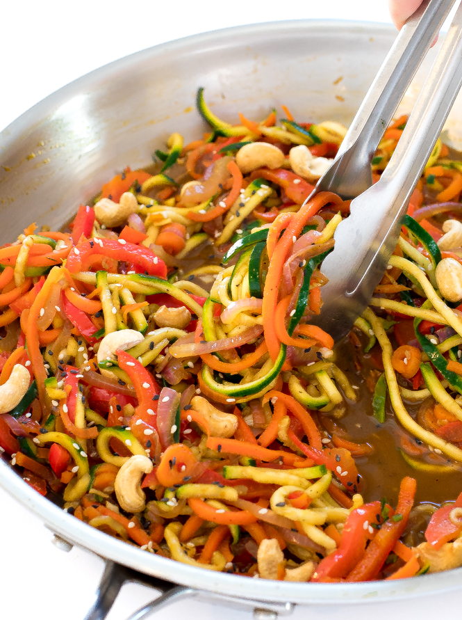 Zucchini Noodle Stir-Fry