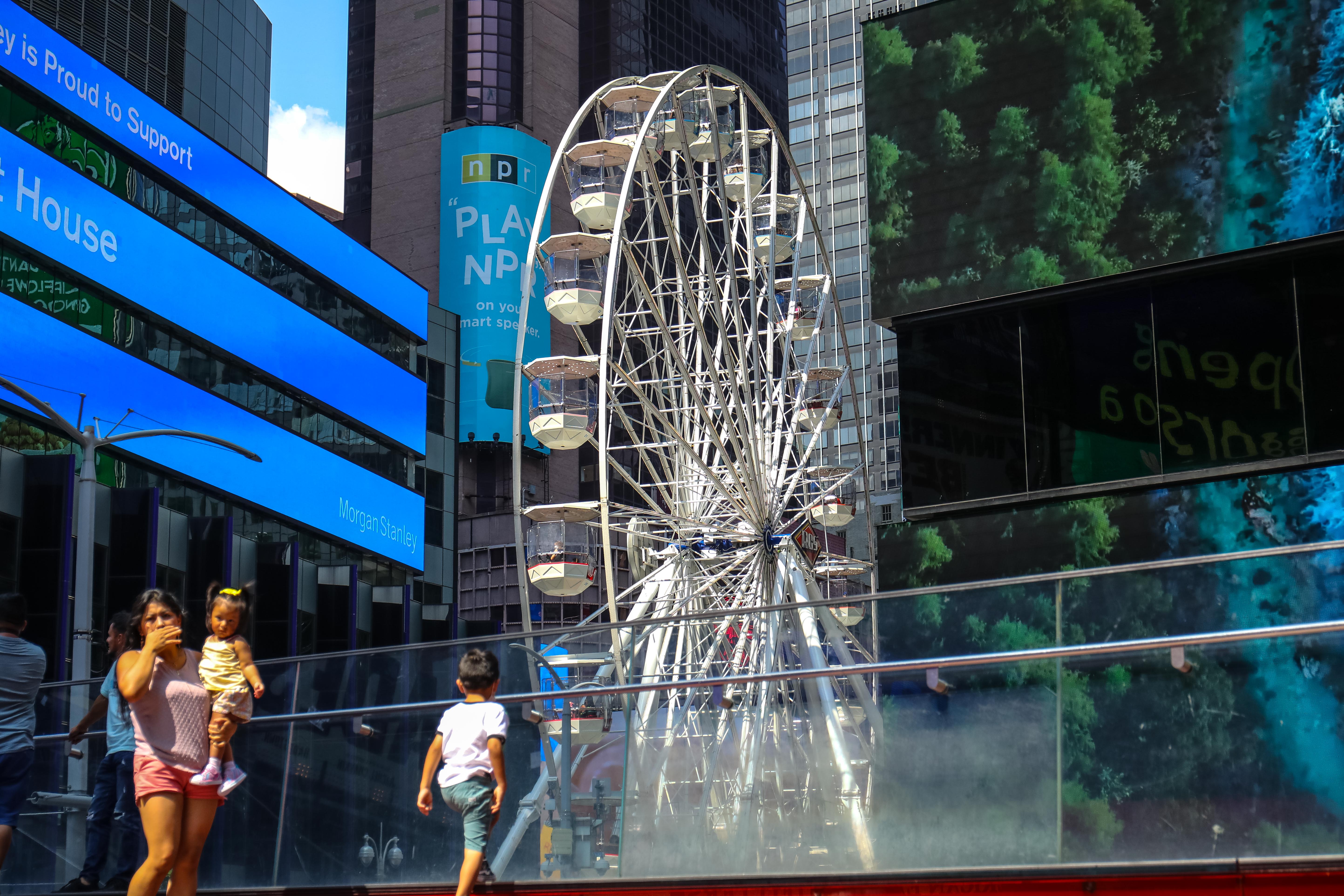 Take a Ride on the Times Square Ferris Wheel