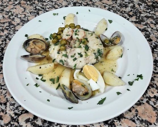 Merluza a la koskera - Receta de Cocina con Sergio