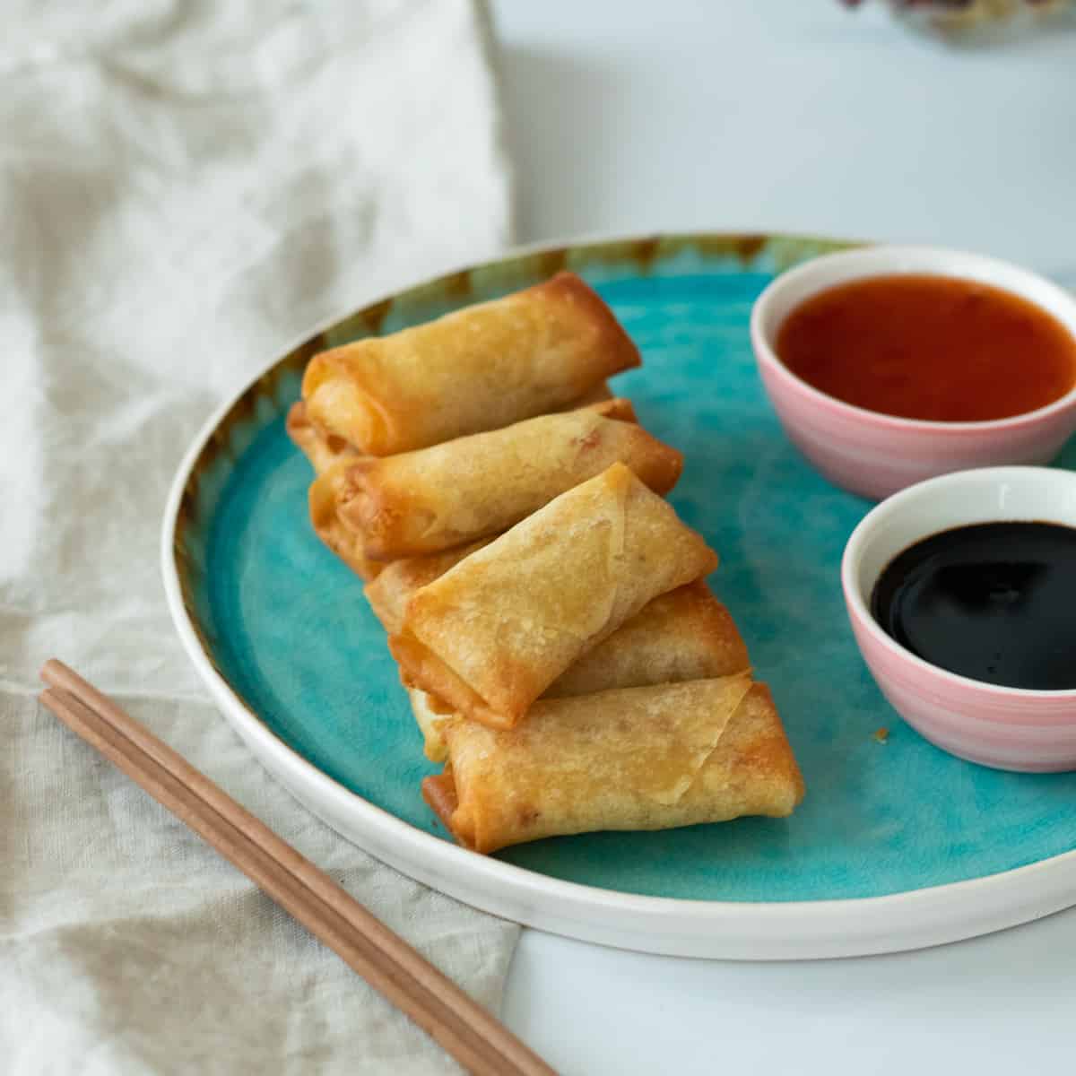 Air Fryer Vegetable Spring Rolls