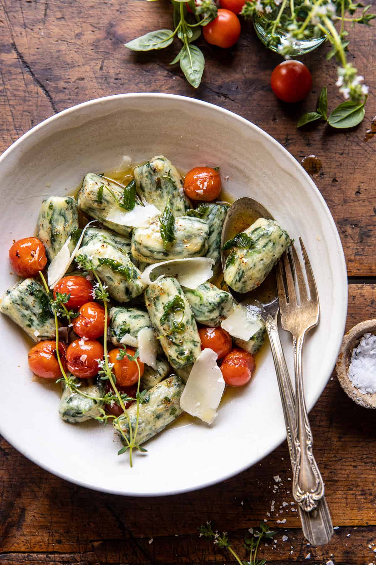 Spinach and Ricotta Gnocchi
