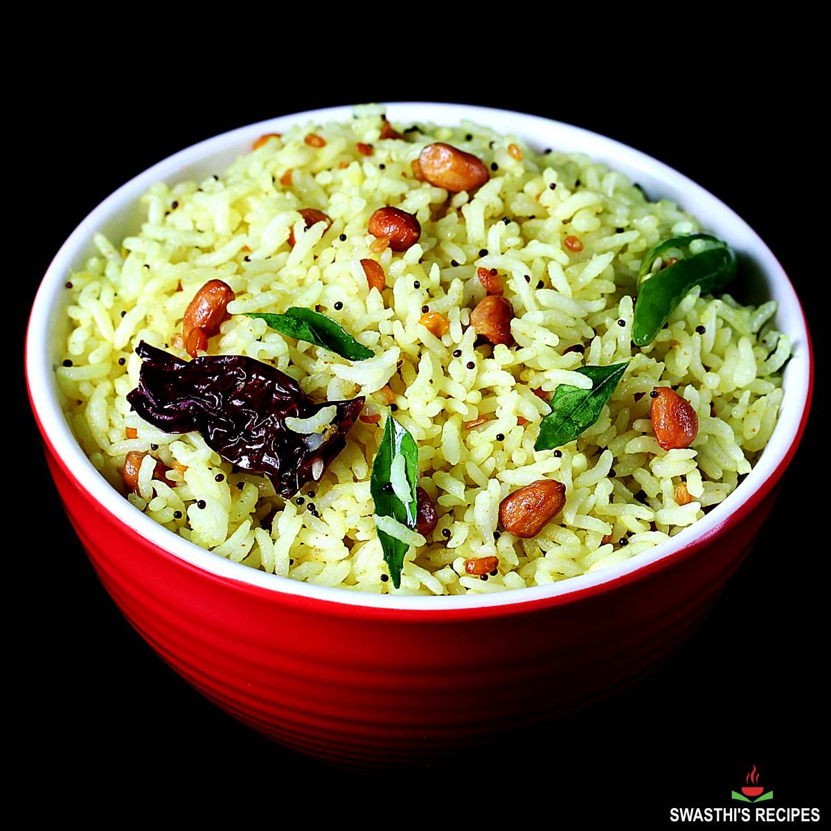 Lemon Rice with Curry Leaves