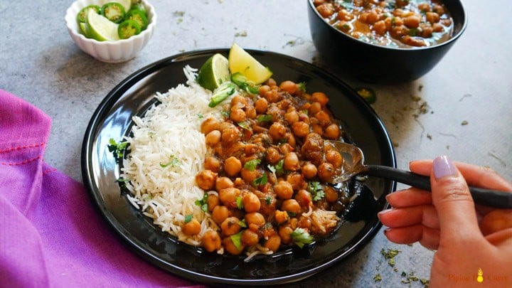 Instant Pot Chana Bhatura