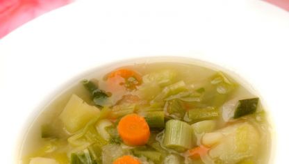 Receta de Porrusalda con especias