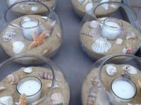 Seashell Table Centerpiece