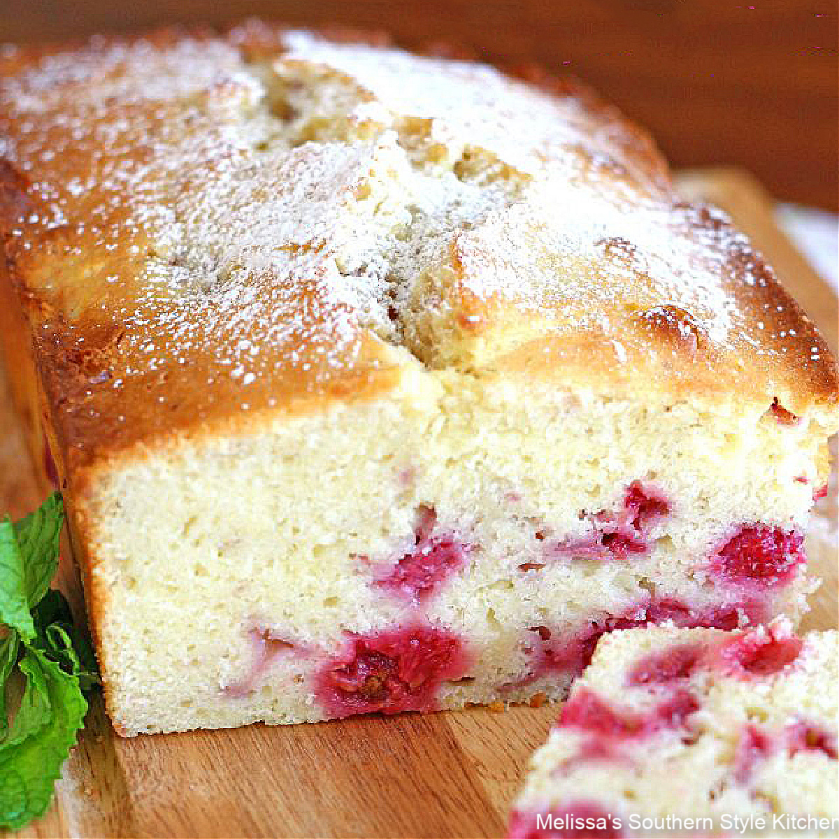 White Chocolate Raspberry Bread