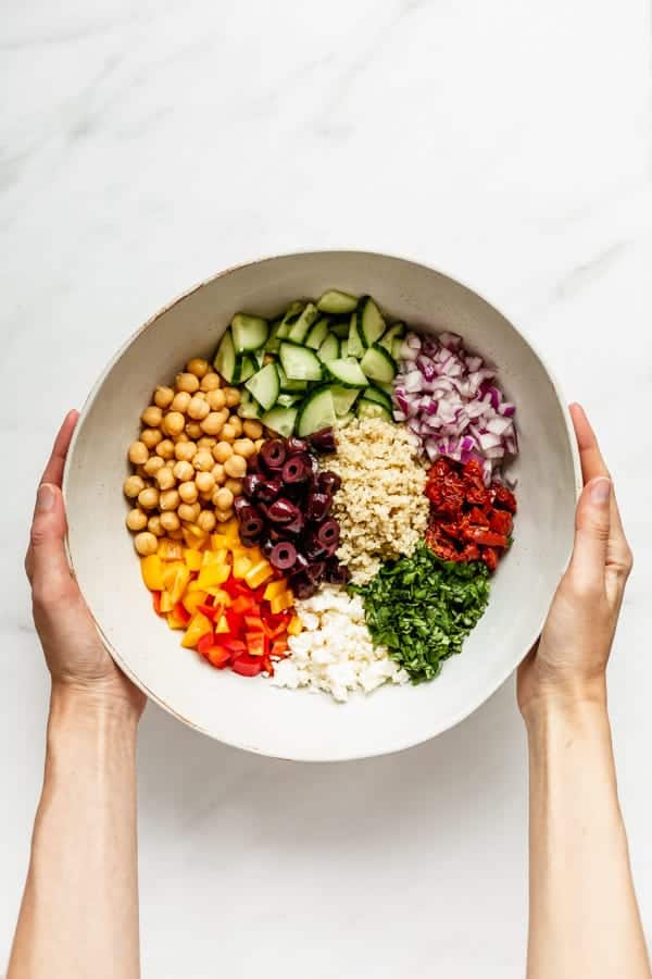 Mediterranean Quinoa Salad