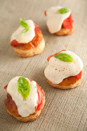 9. Tomato and Mozzarella Tart
