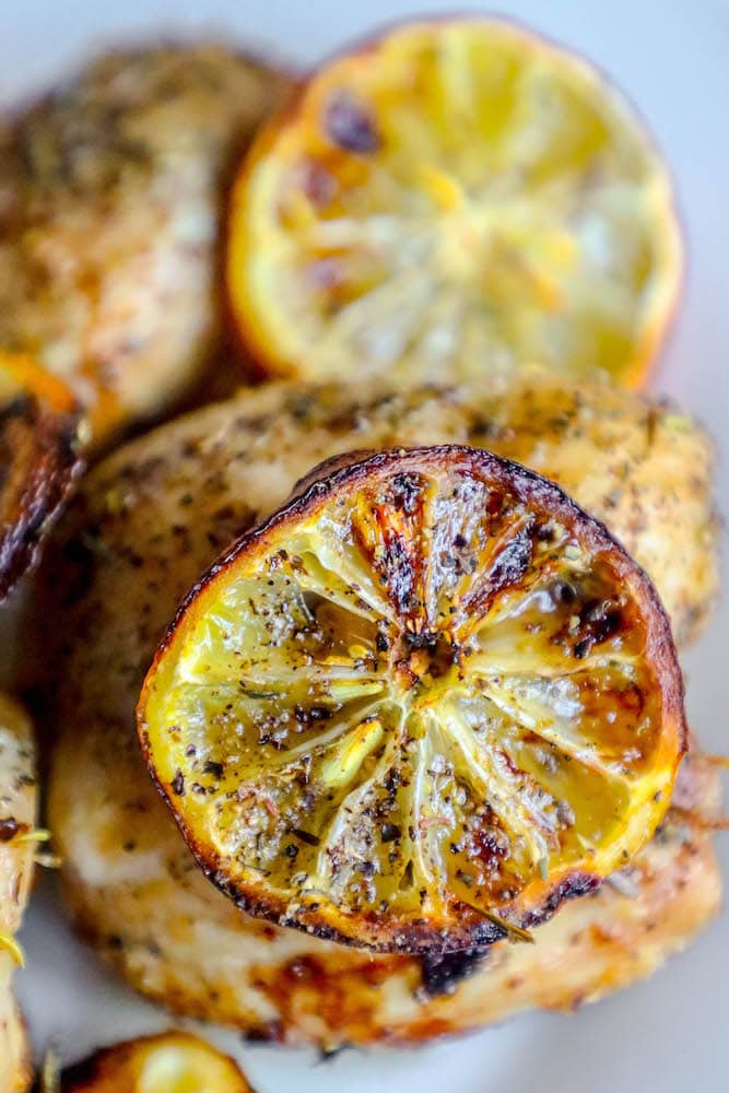 Lemon Herb Air Fryer Fried Chicken