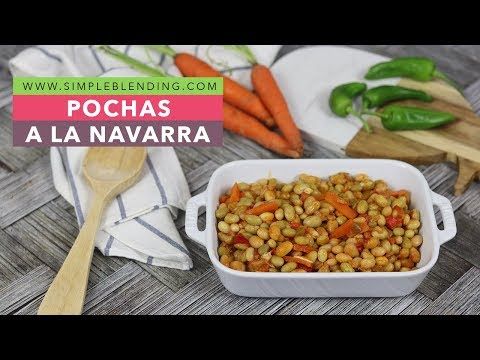 Receta de Pochas con chorizo y calamares