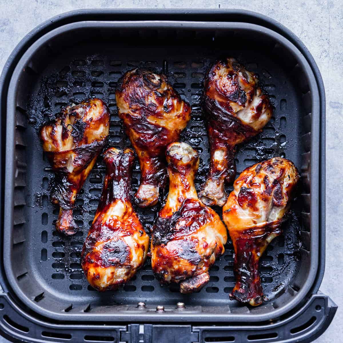 Teriyaki Glazed Air Fryer Chicken Legs