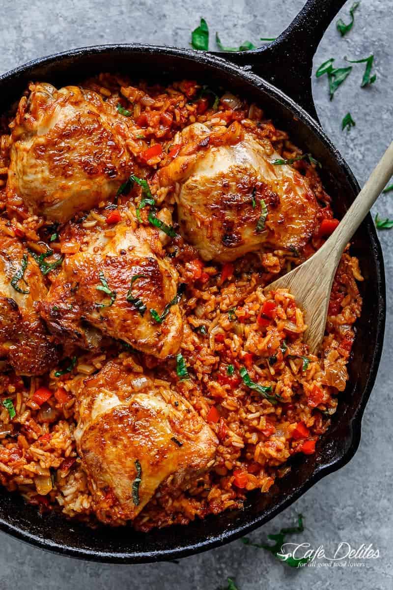Tomato Rice with Chicken