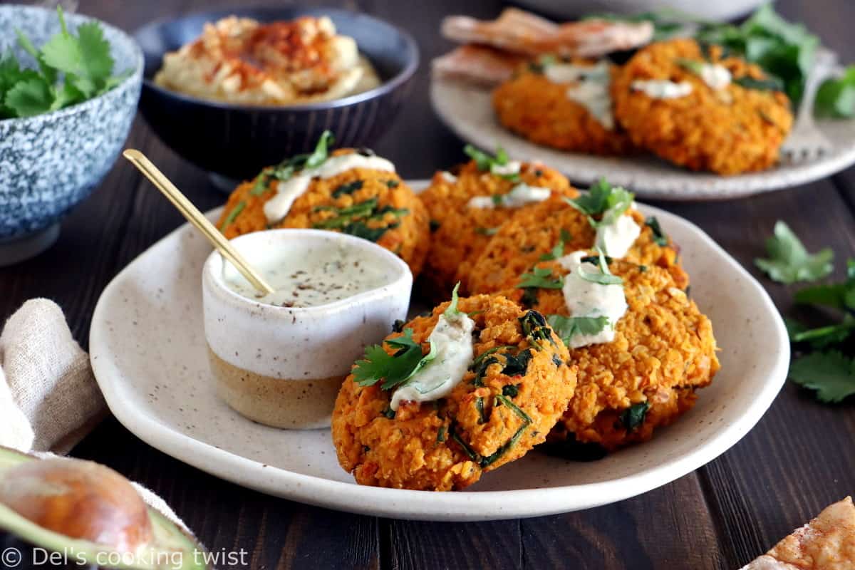 5. Carrot and Lentil Cutlets