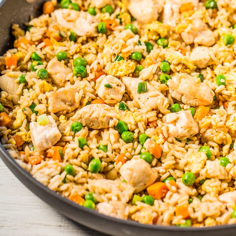 Chicken and Rice Stir-Fry