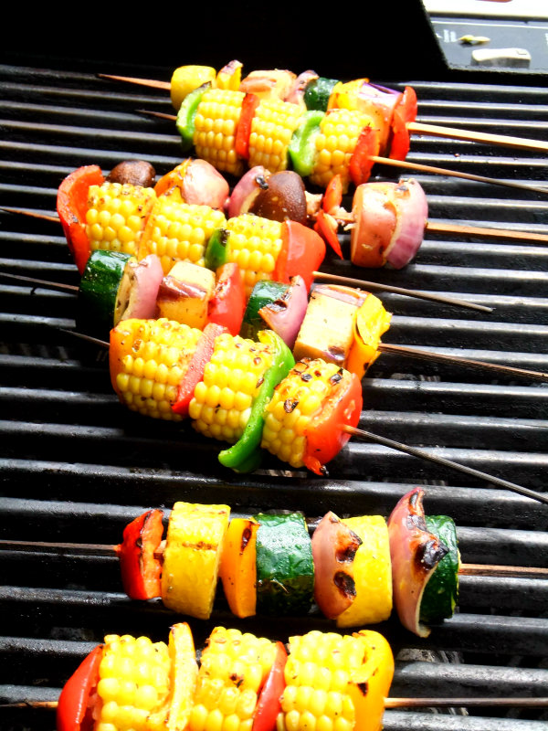 Italian-style Veggie Skewers