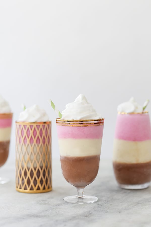 Neapolitan Milkshake