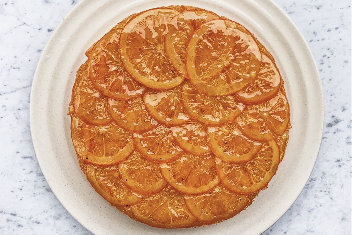 Cardamom Orange Cake Recipe