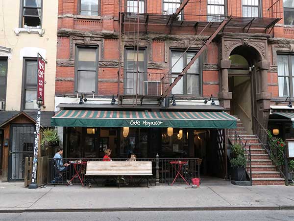 Cafe Mogador at the Jane Hotel