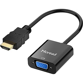 6. Moread HDMI to VGA Adapter