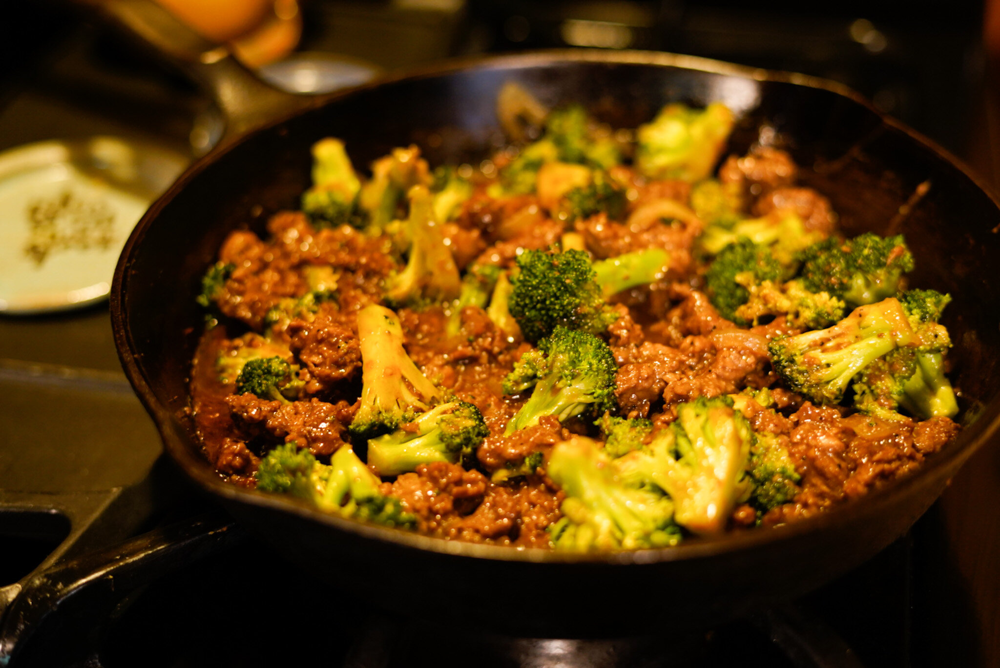 Cube Steak and Broccoli Stir Fry