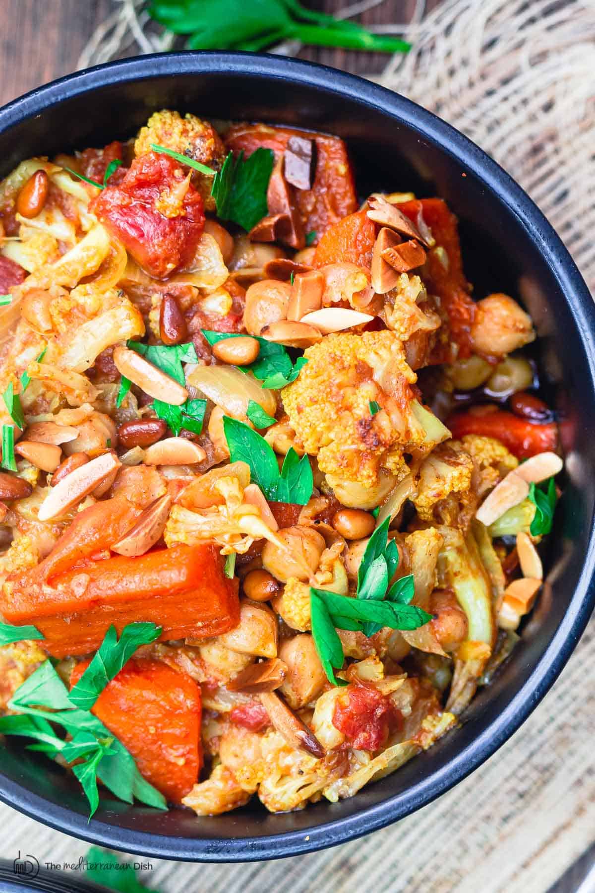 Cauliflower and Chickpea Stew