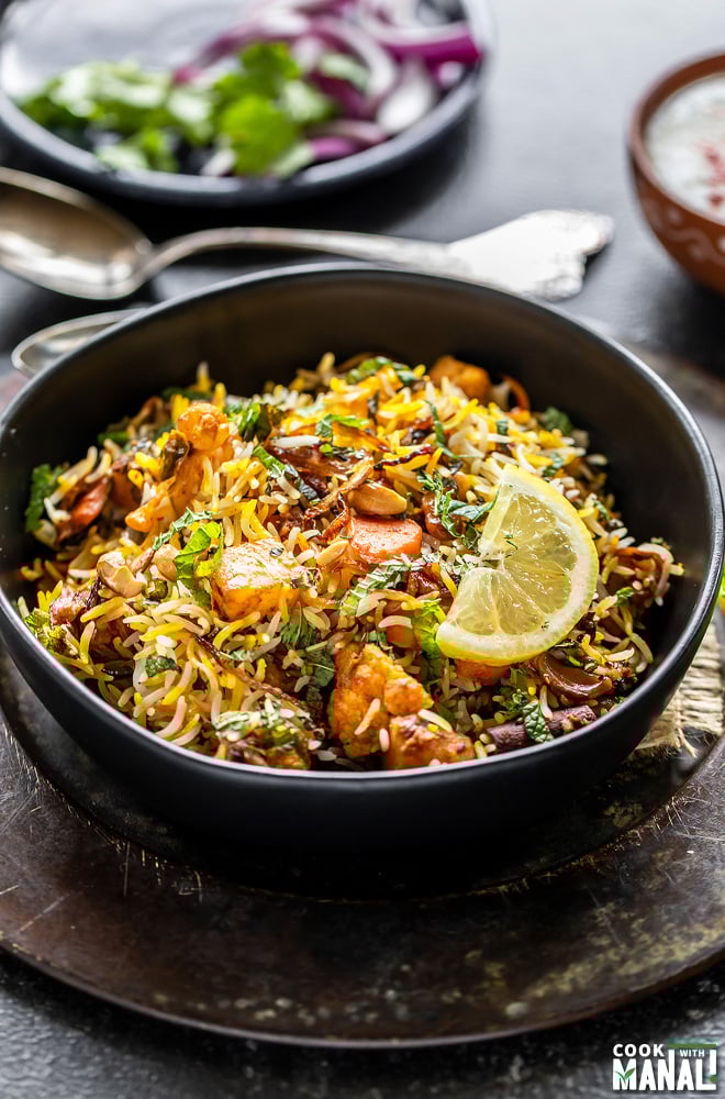 5. Restaurant-Style Vegetable Biryani