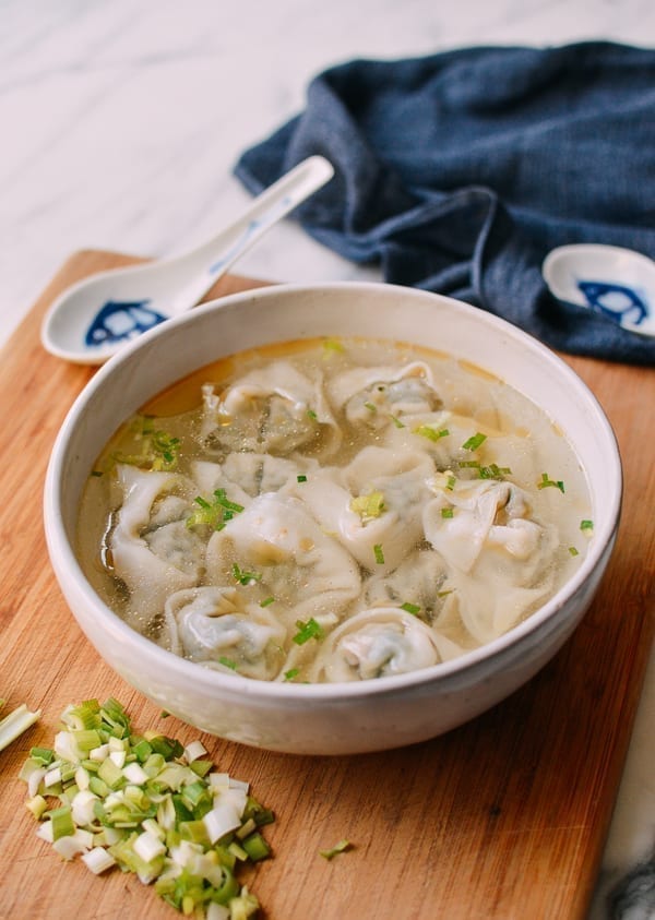 Sopa Wonton con Tofu