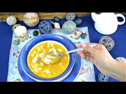 Sopa de pescado al estilo griego