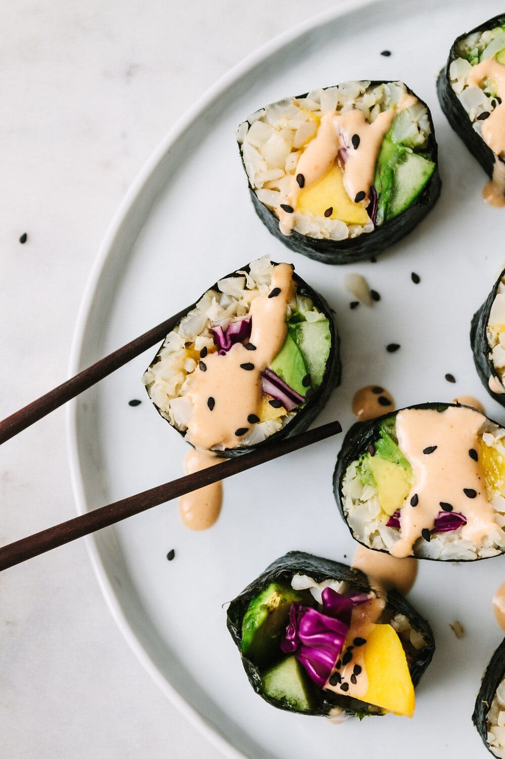 Mango and Avocado Roll