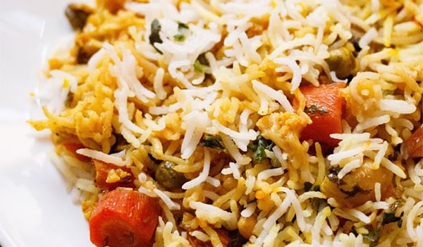 Hyderabadi Vegetable Biryani