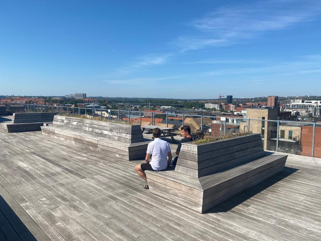Apartment with a Rooftop Terrace