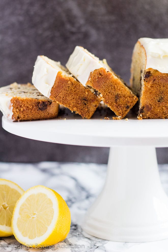 Lemon Chocolate Chip Cake