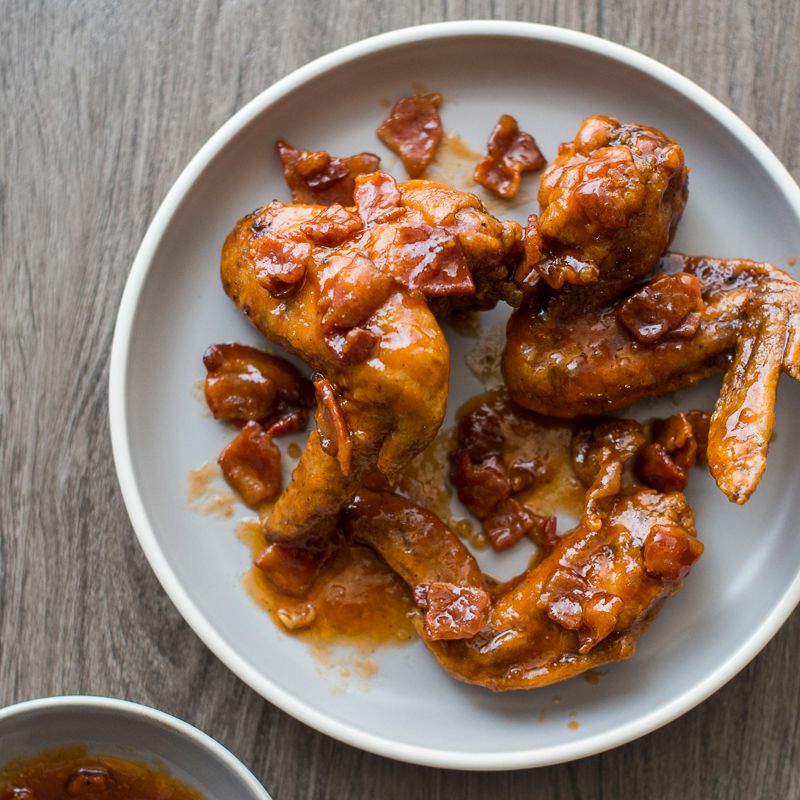 Maple Bacon Wings