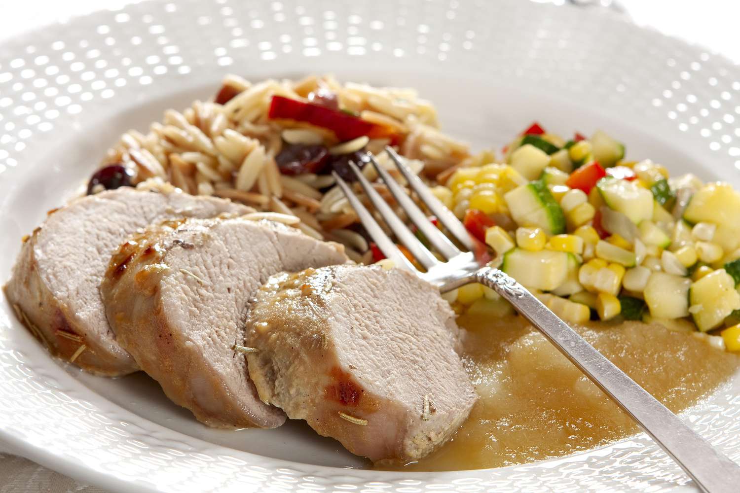 Pork Loin with Lemon and Thyme