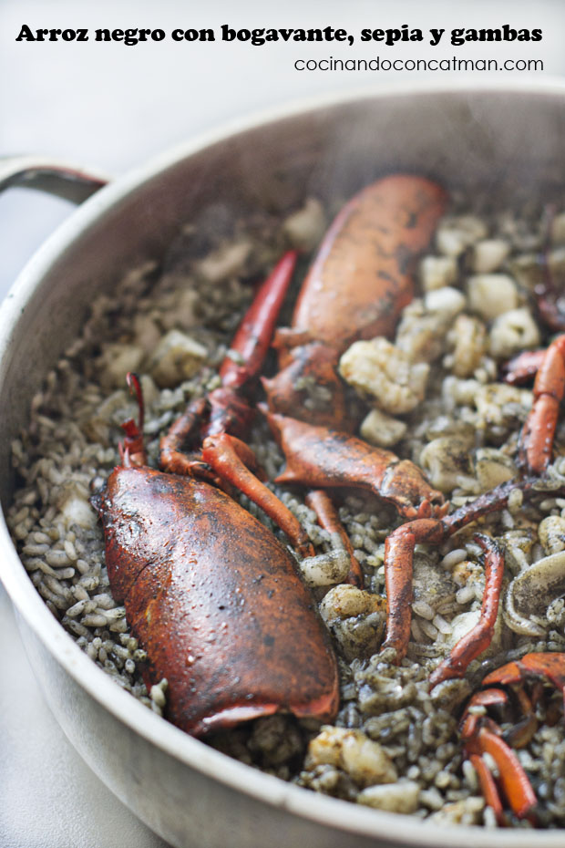 Arroz Negro con Bogavante