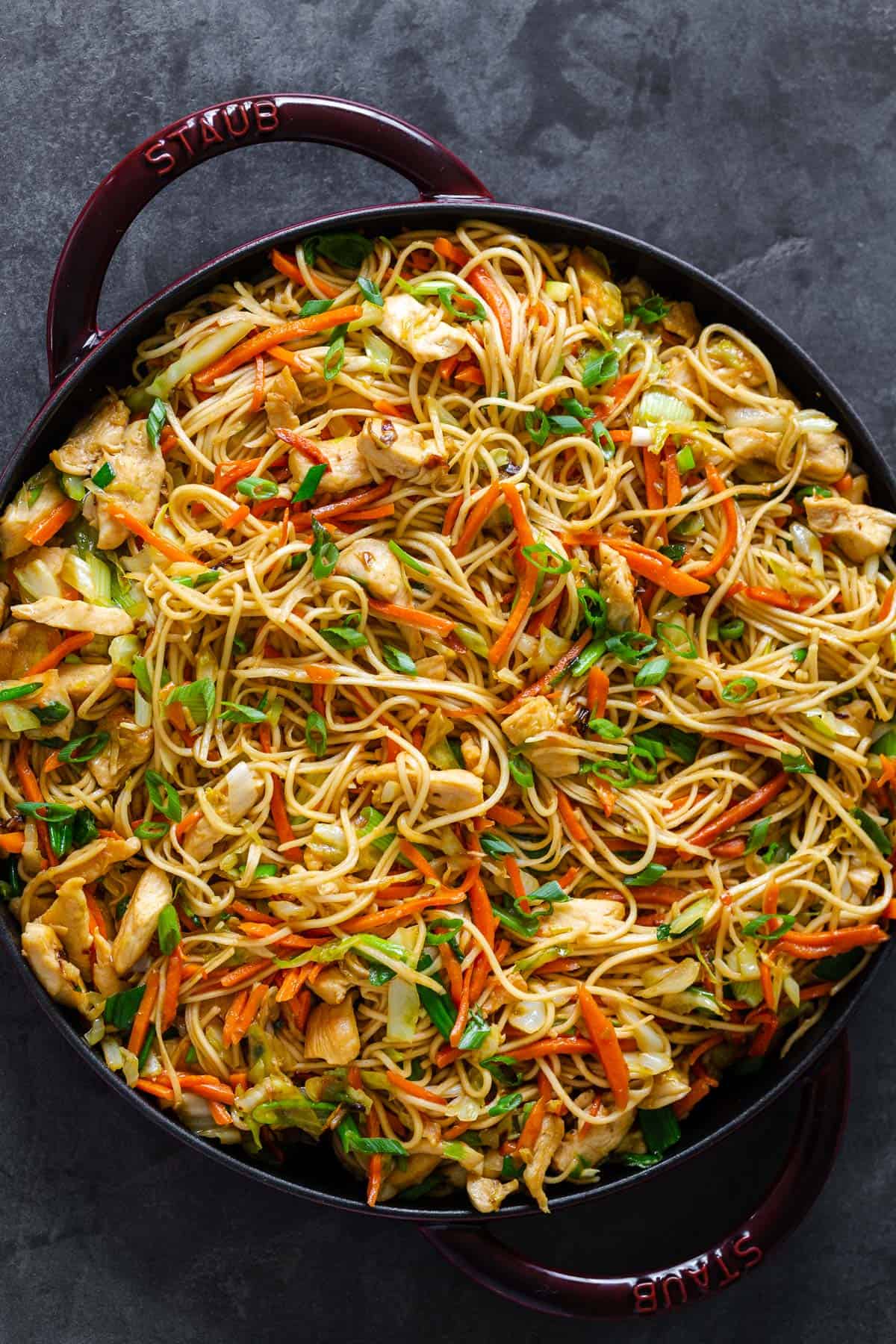 Vegetarian Chicken Chow Mein