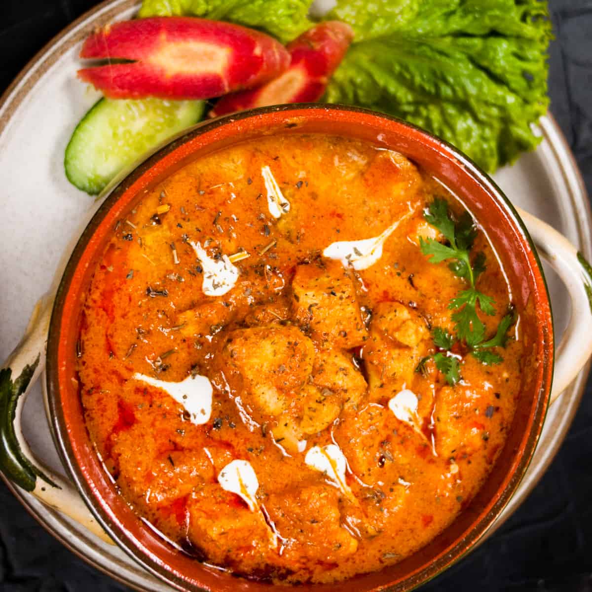 Coconut Chicken Handi