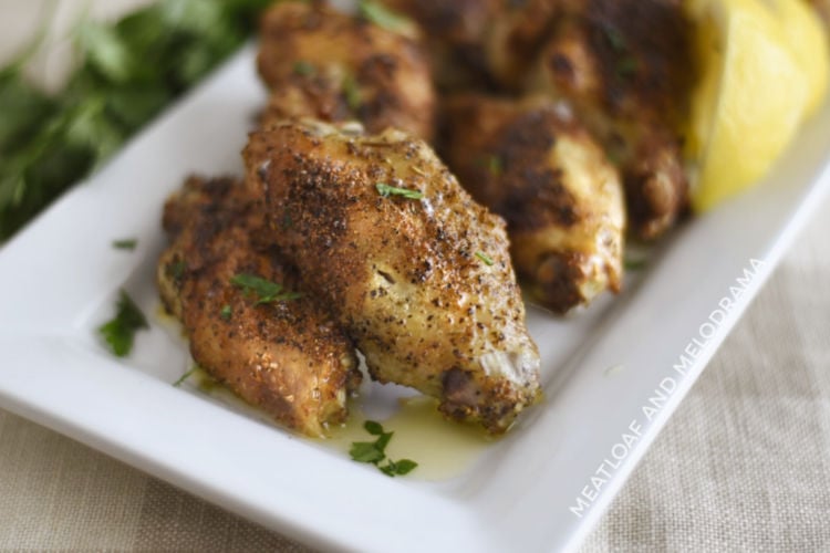 Garlic Herb Chicken Wings
