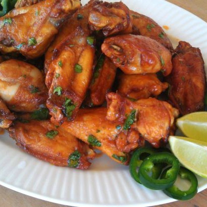 Sriracha Lime Chicken Wings