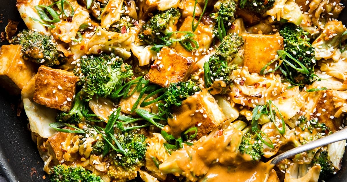 Peanut Vegetable Stir-Fry