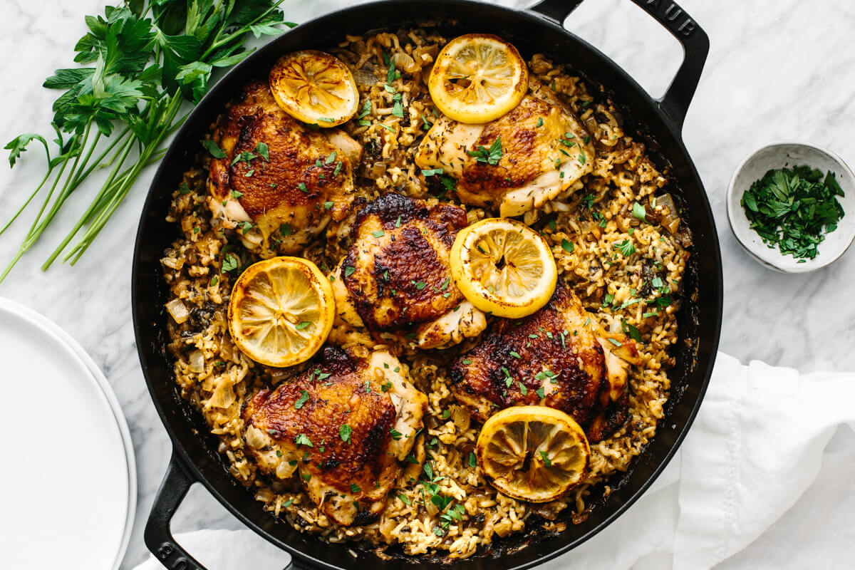 Mediterranean Chicken and Rice