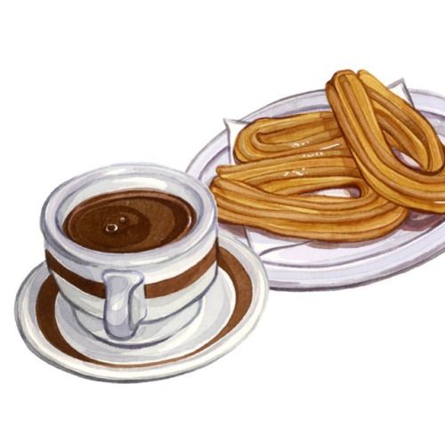 Churros con Chocolate - Receta para principiantes