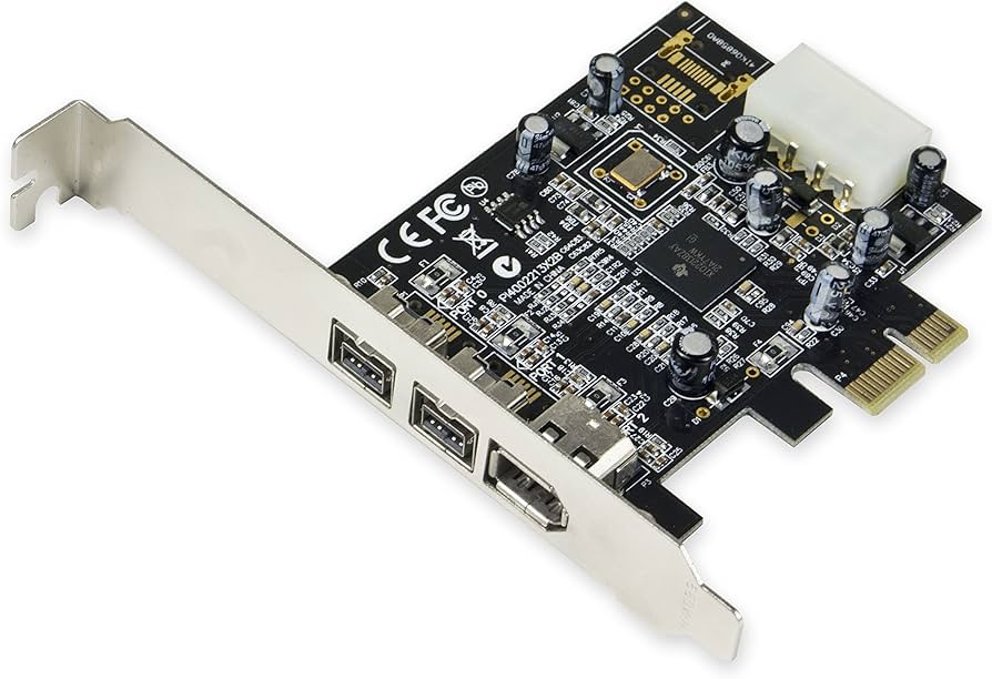 Syba 3 Port Firewire 1394B & 1 Port 1394A PCIe 1.1 x1 Card