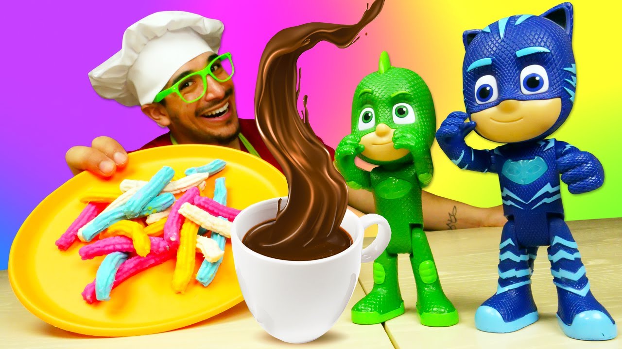 Receta de Churros con Chocolate - Canal de Cocina para Niños