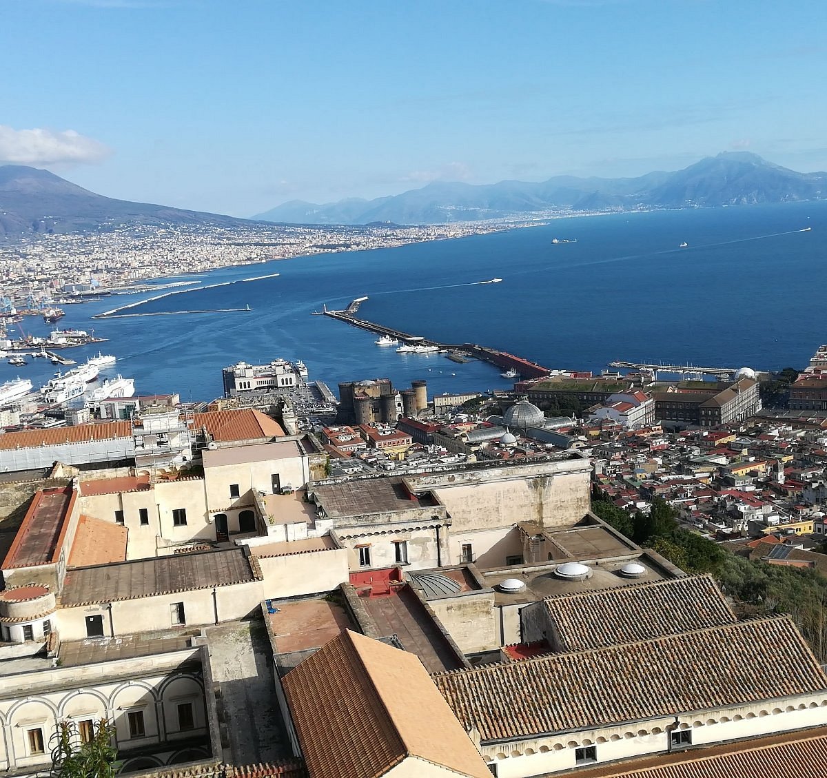 Enjoy the Stunning Views from Castel Sant'Elmo