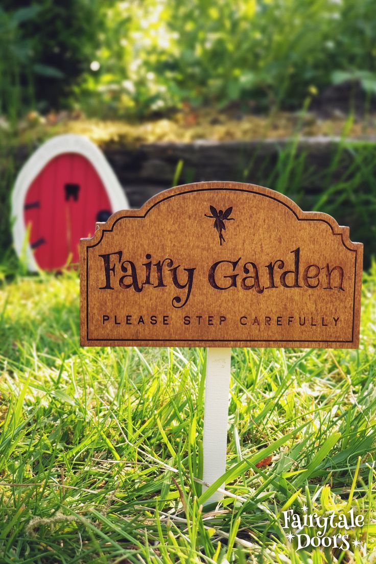 6. Fairy Garden Sign