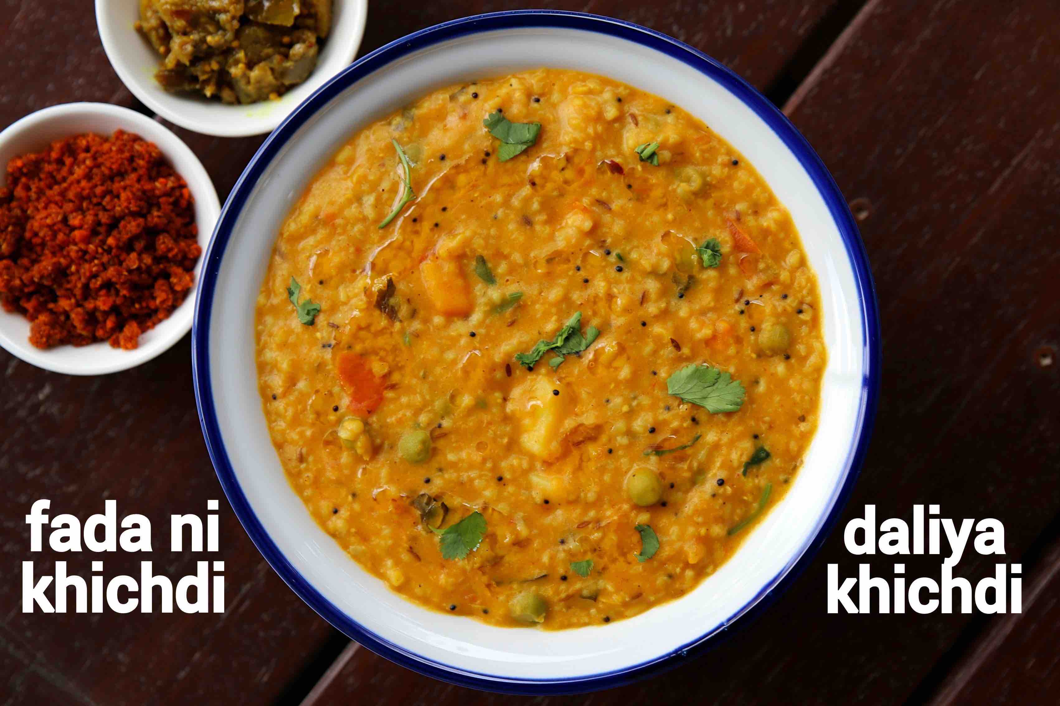 Broken Wheat and Moong Dal Khichdi